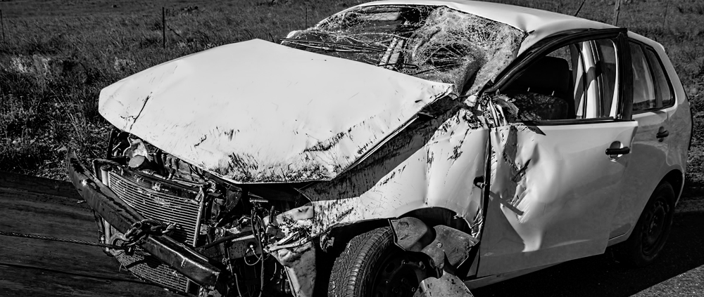 coche accidentado siniestro total vehículo seguro aseguradora