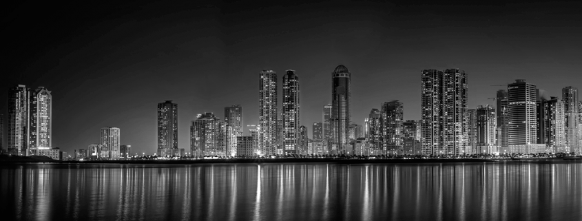 edificios luces noche oscuro buenos malos seguros empresa