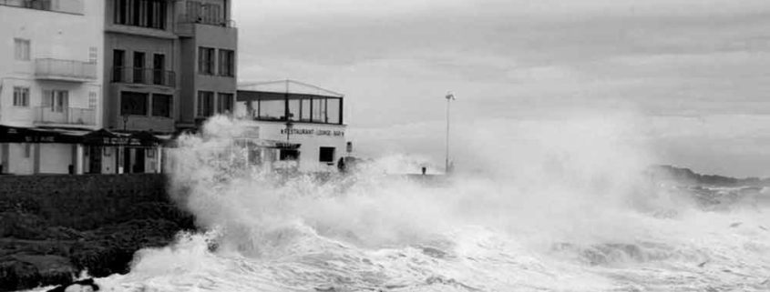 embate de mar seguros oleaje siniestro accidente inundación