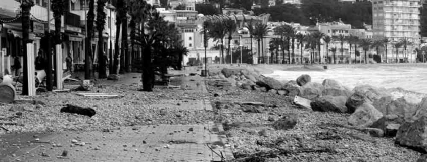 temporal Gloria tempesta viento lluvia inundaciones